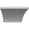Ekena Millwork 6-in. W x 30-in. D x 38-in. H Thorton Architectural Grade PVC Knee Brace BRCP06X30X38THR - alternate 2